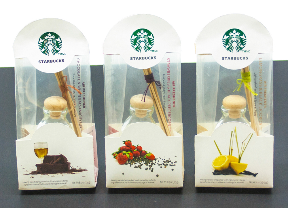starbucks air freshener